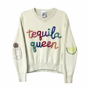Tequila Queen Sweater - Cream